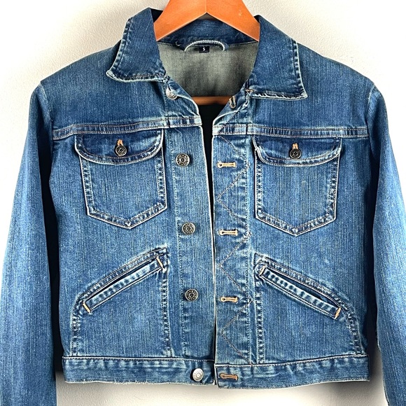 Vintage Barbara Ralph Lauren Women’s Jean Jacket. Size Small. - Picture 4 of 9